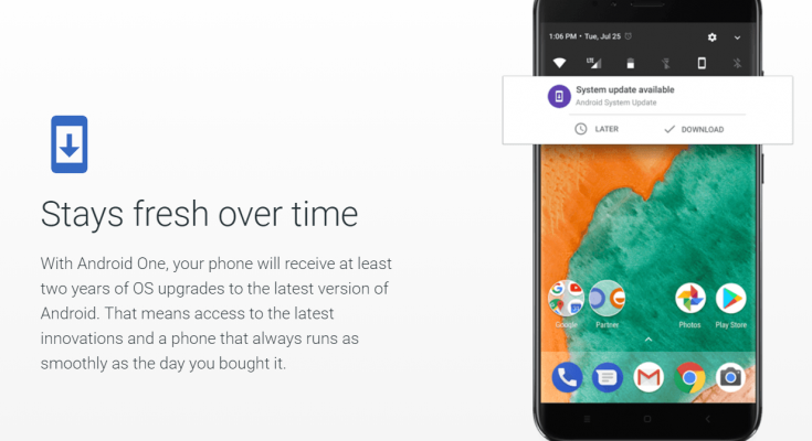 Android One ya no garantiza dos años de actualizaciones