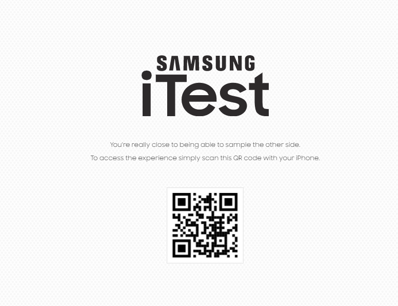 Android de Samsung en un Iphone