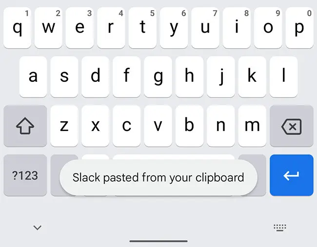 notificación de acceso al portapapeles Android 12