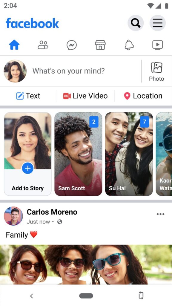 Aplicaciones ligeras para Android como Facebook Lite y Messenger Lite para teléfonos con poca RAM